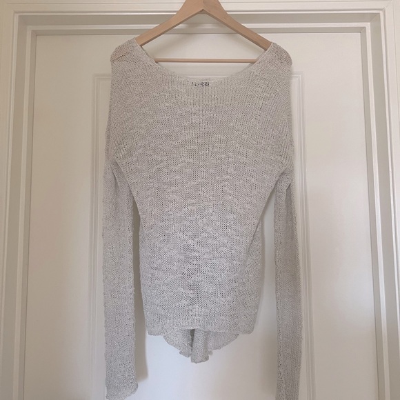 Helmut Lang 100% Silk Knit Sweater - Picture 2 of 4